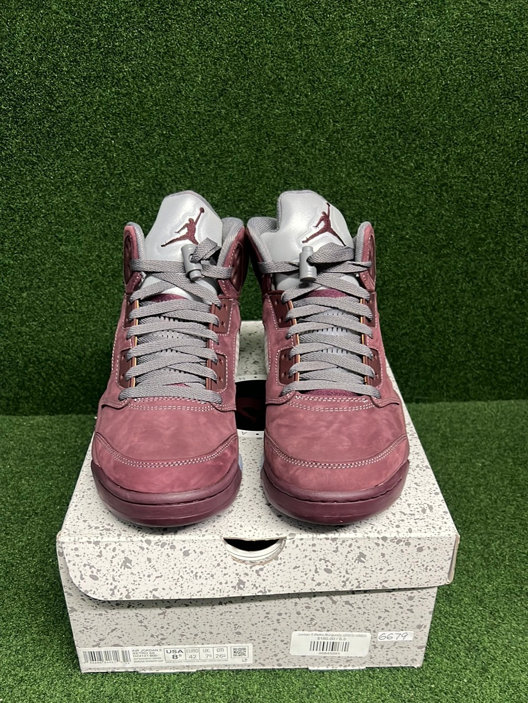 Jordan 5 Retro Burgundy (2023) USED