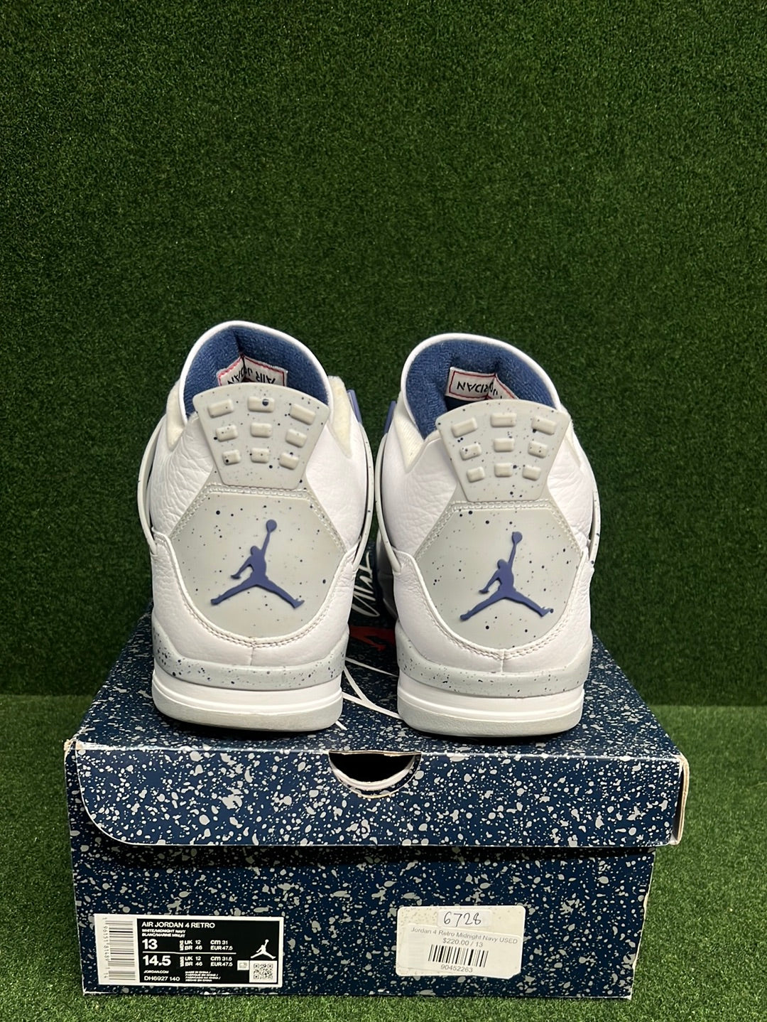 Jordan 4 Retro Midnight Navy USED