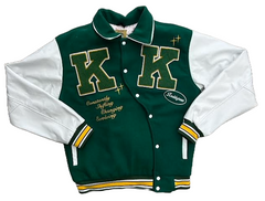 Rockkgreen Motion Green Premium Varsity Jacket