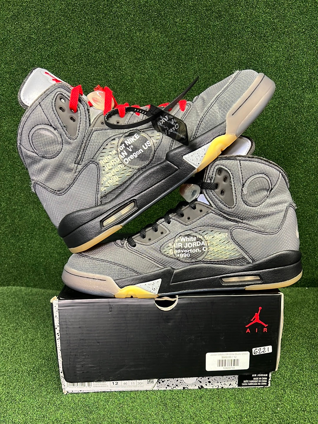 Jordan 5 Retro Off-White Muslin USED