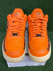 Nike Air Force 1 Low Orange Skeleton Halloween (2020) USED