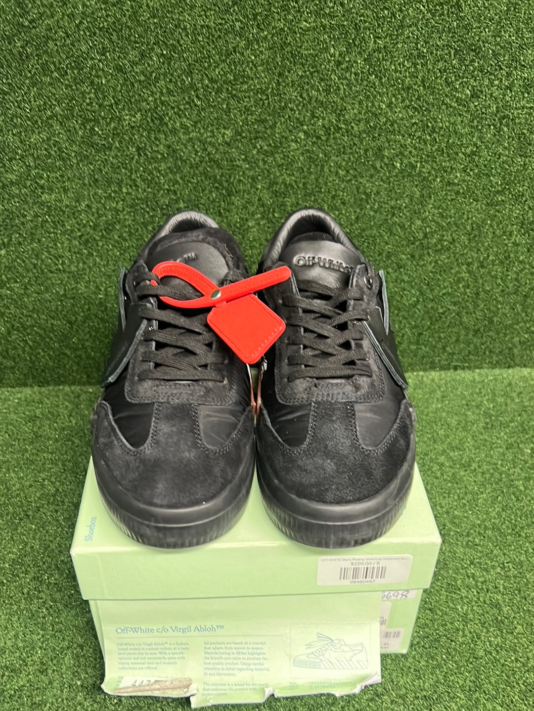 OFF-WHITE Men's Floating Arrow Low Vulcanized Black USED