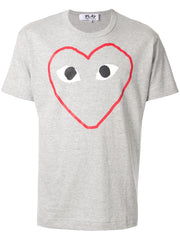 Comme Des Garçons Play Play logo T-shirt