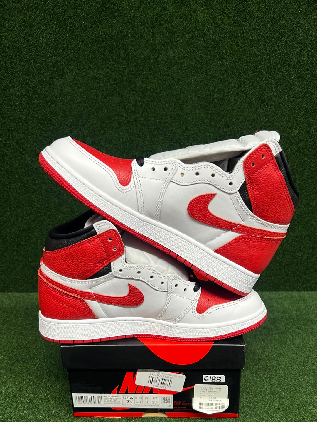 Jordan 1 Retro High OG Heritage (GS) USED