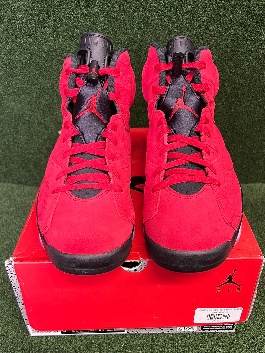 Jordan 6 Retro Toro Bravo USED