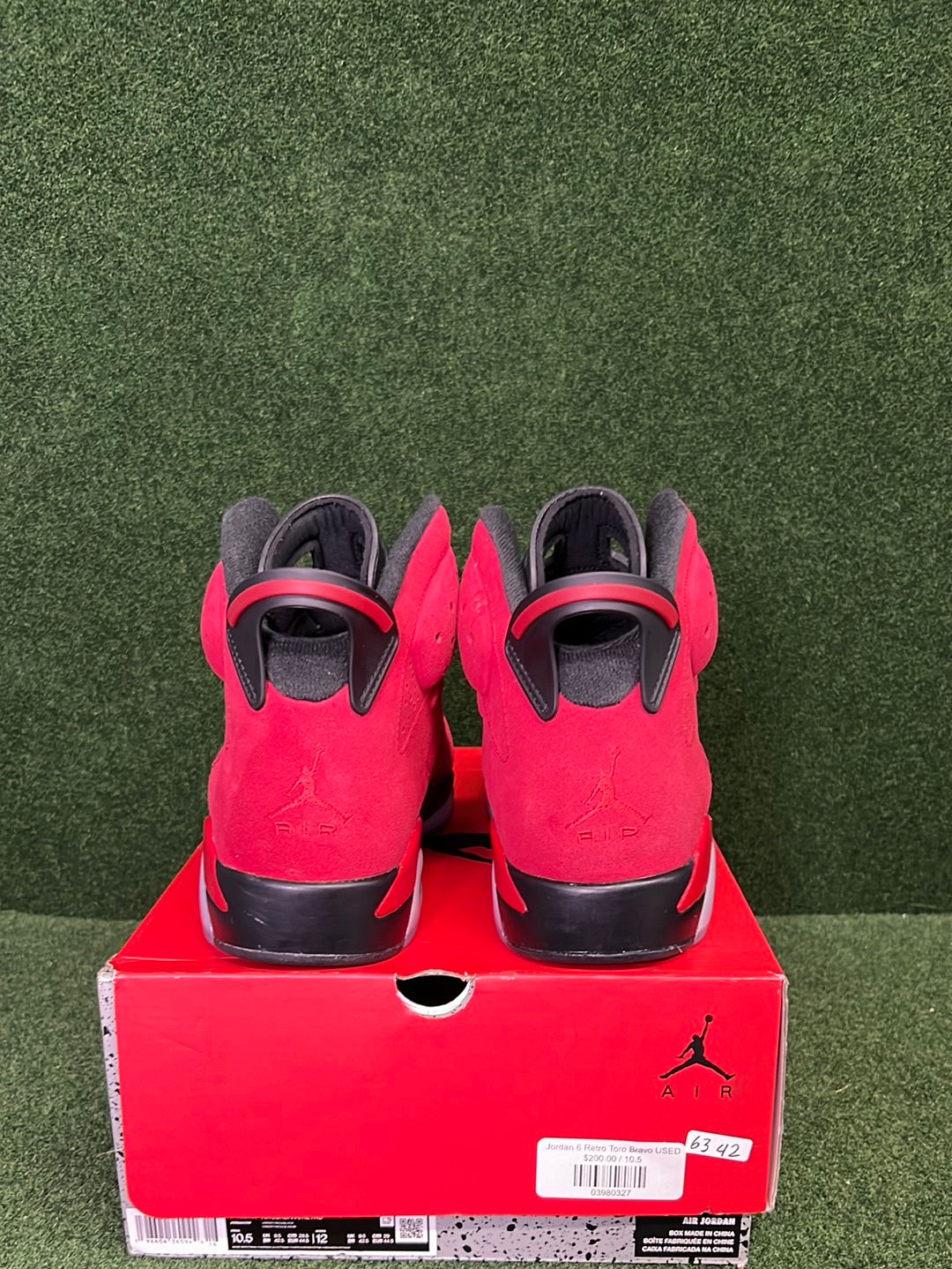 Jordan 6 Retro Toro Bravo USED