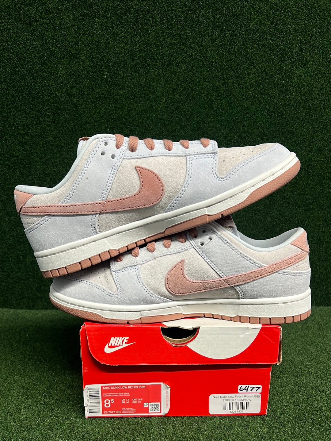 Nike Dunk Low Fossil Rose USED