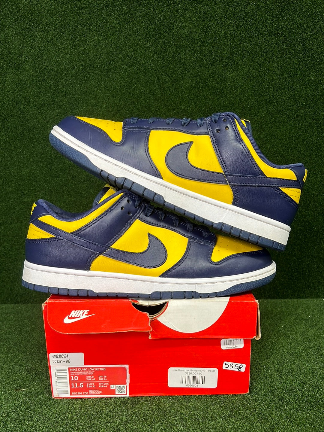 Nike Dunk Low Michigan (2021) USED