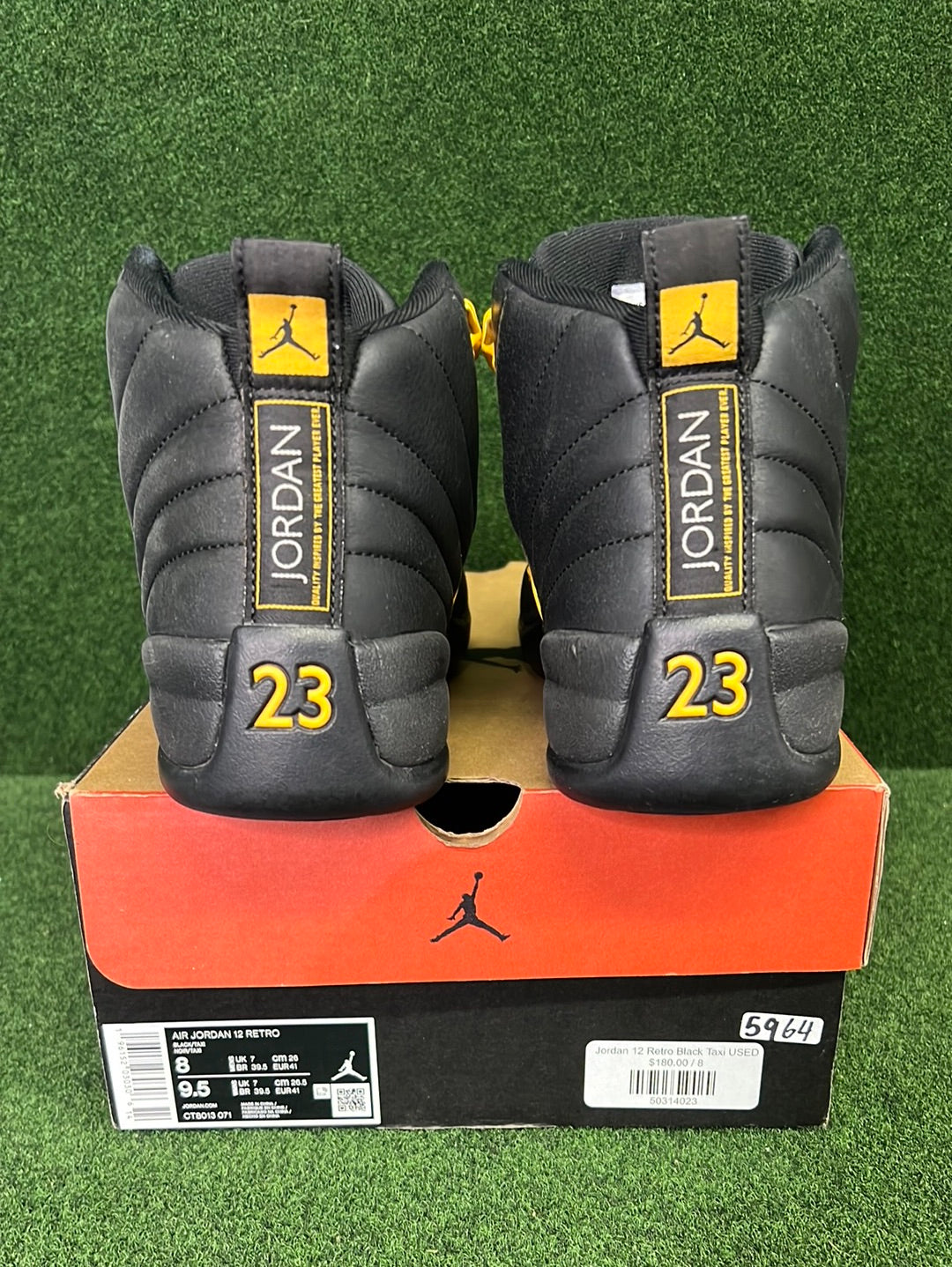 Jordan 12 Retro Black Taxi USED