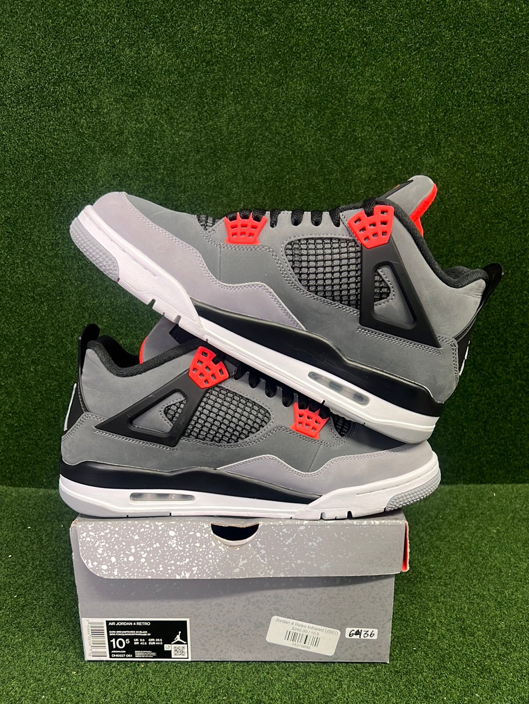 Jordan 4 Retro Infrared USED