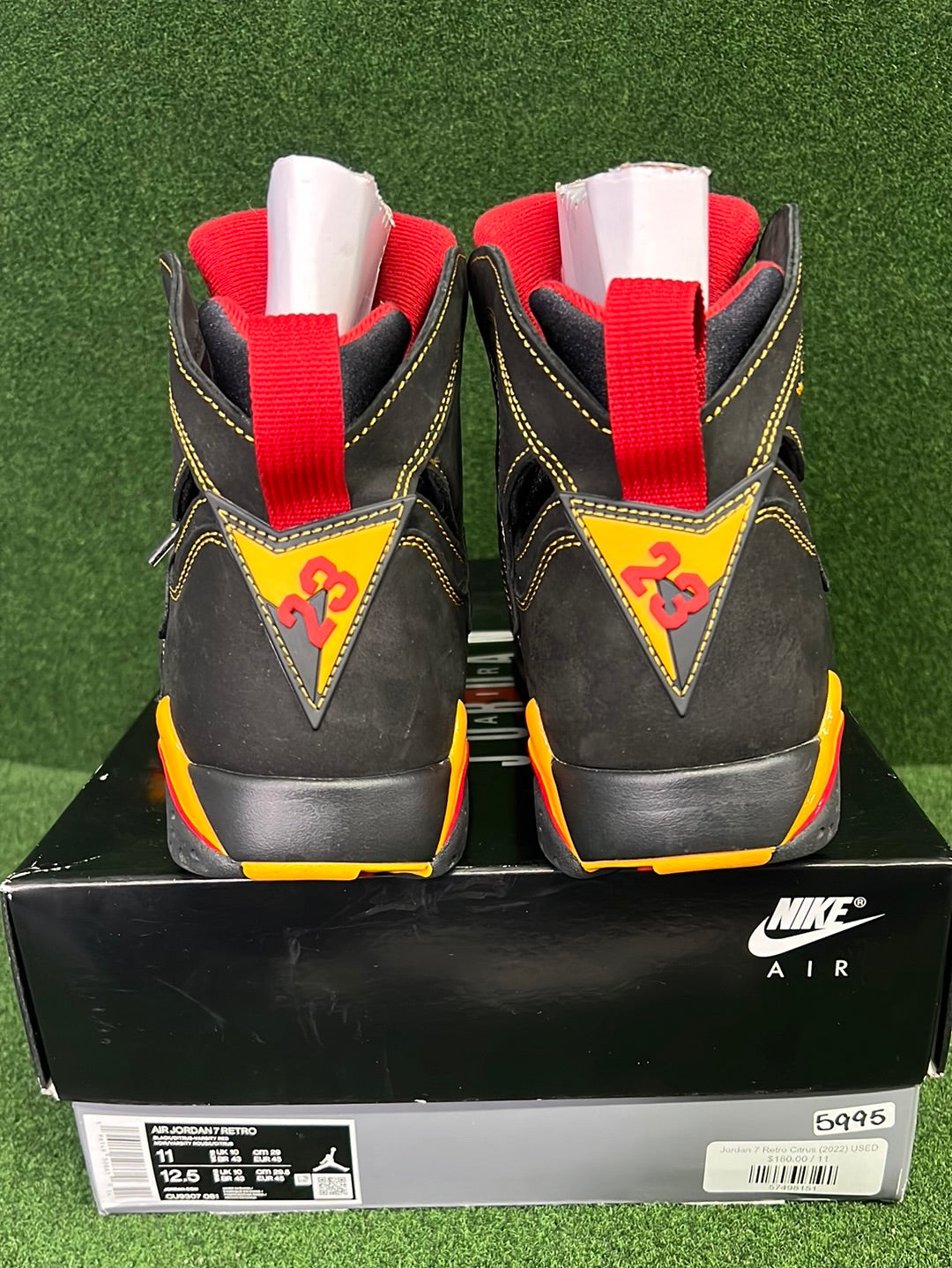 Jordan 7 Retro Citrus (2022) USED