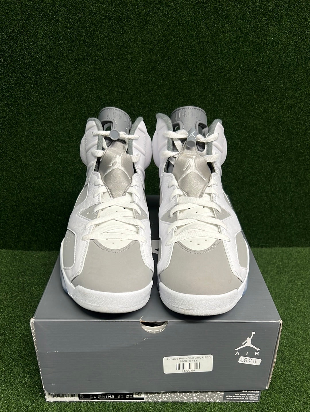 Jordan 6 Retro Cool Grey USED