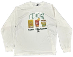 ODE Product of the Carolinas White Longsleeve t shirt