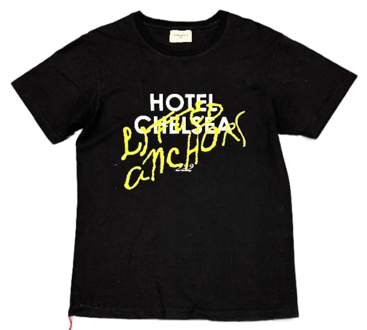 LIFTED ANCHORS MEN CHELSEA Black/yellow TEE