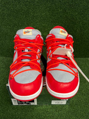 Nike Dunk Low Off-White University Red USED