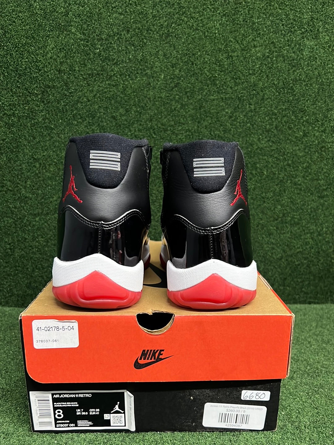 Jordan 11 Retro Playoffs Bred (2019) USED