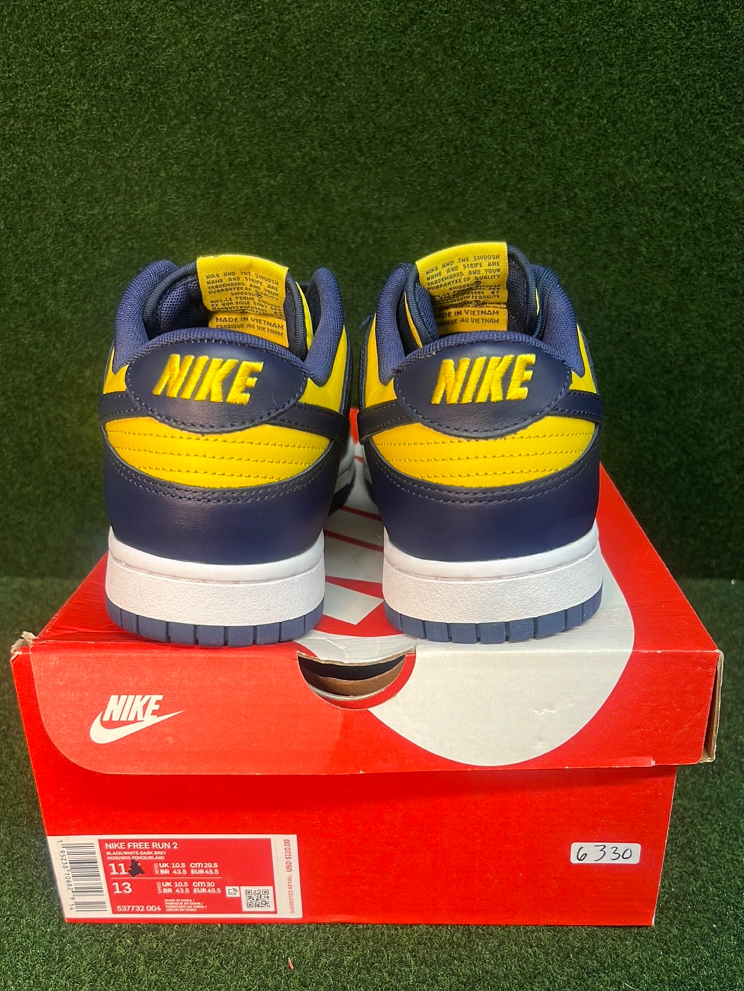 Nike Dunk Low Michigan (2021) USED