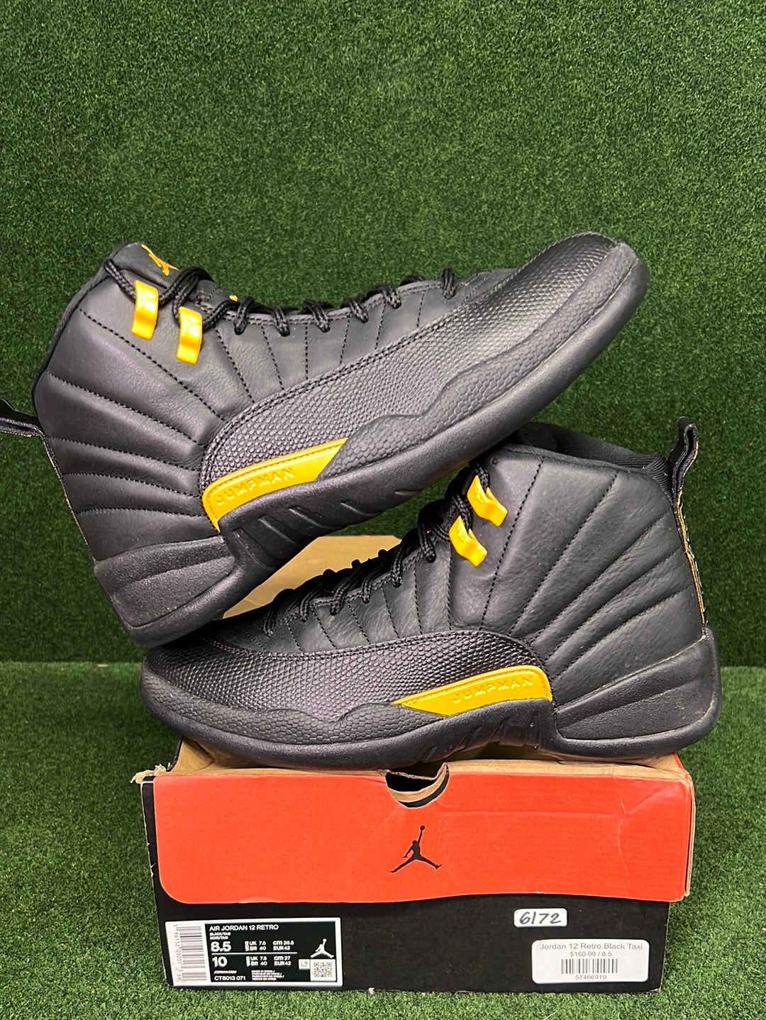 Jordan 12 Retro Black Taxi USED