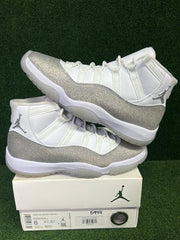 Jordan 11 Retro White Metallic Silver (Women's) USED