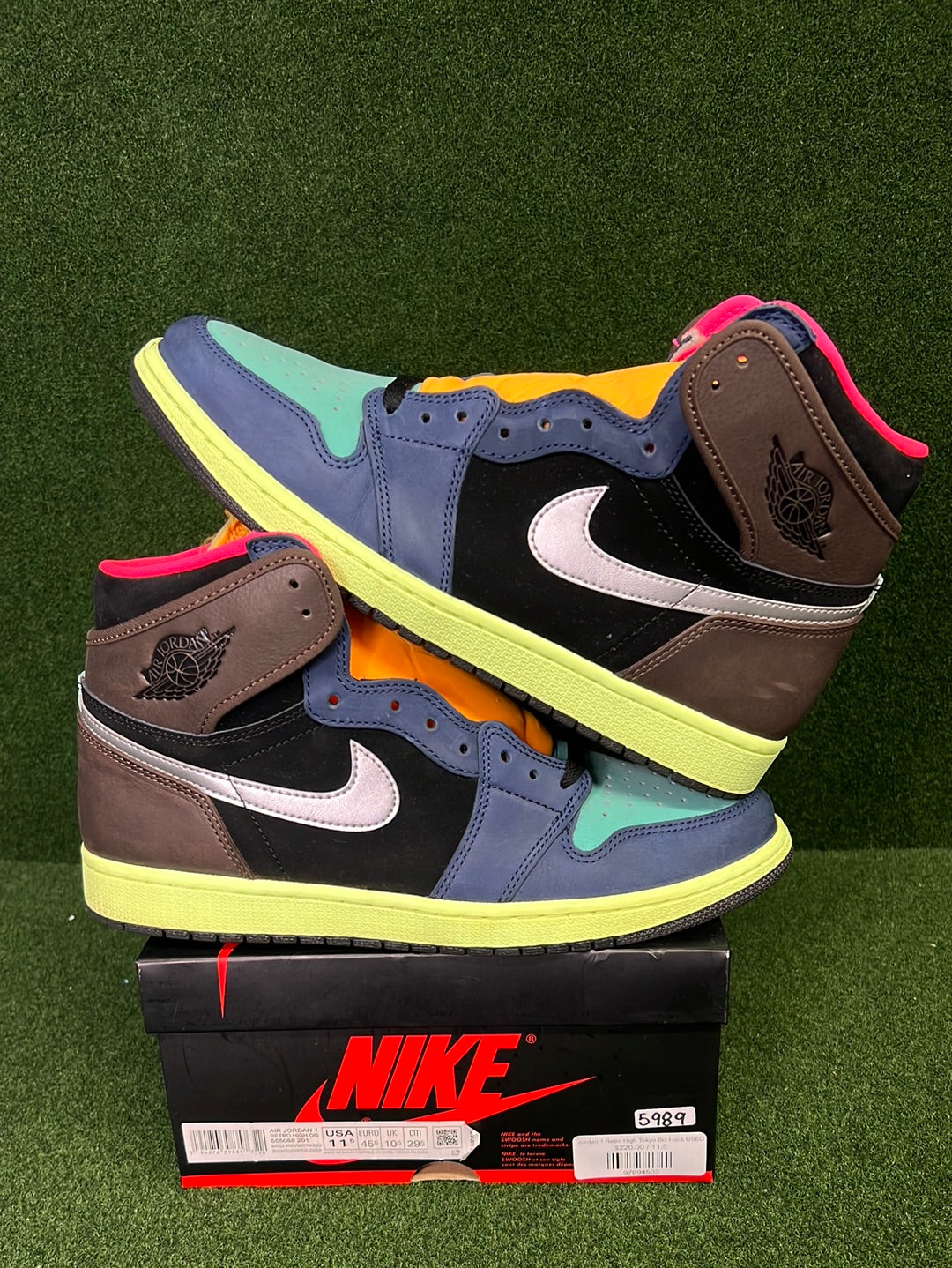 Jordan 1 Retro High Tokyo Bio Hack USED