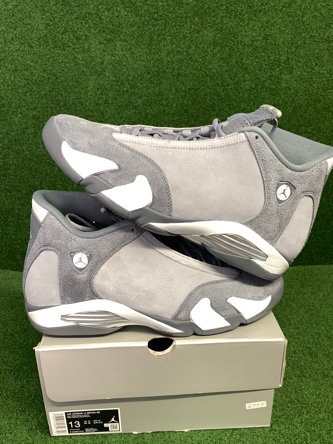 Jordan 14 Retro Flint Grey USED