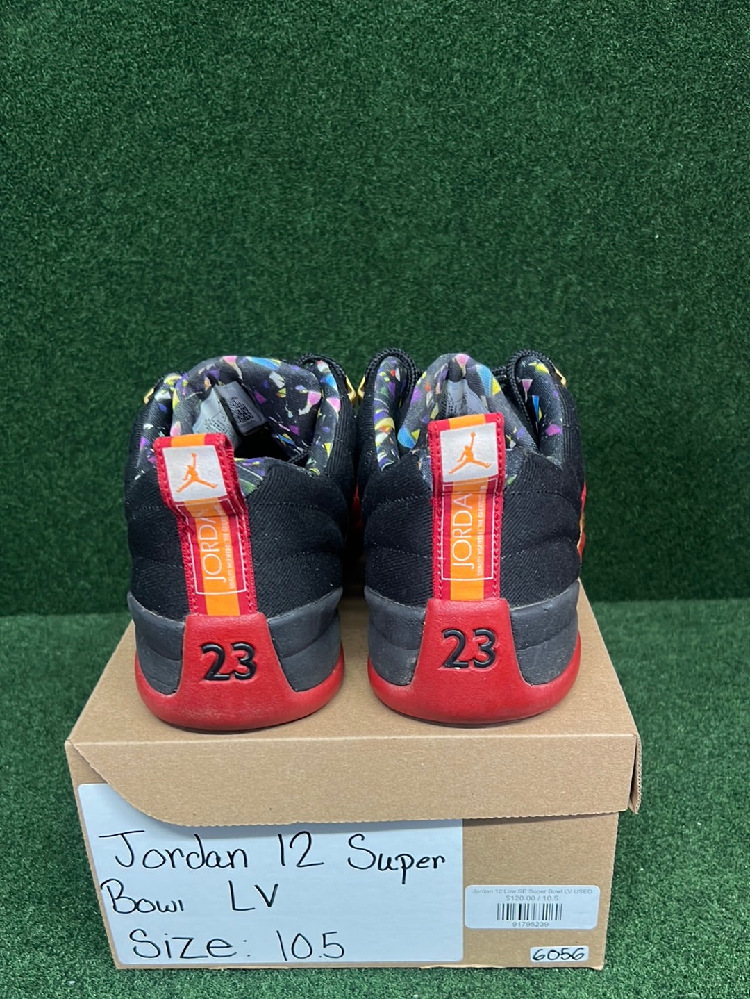 Jordan 12 Low SE Super Bowl LV USED