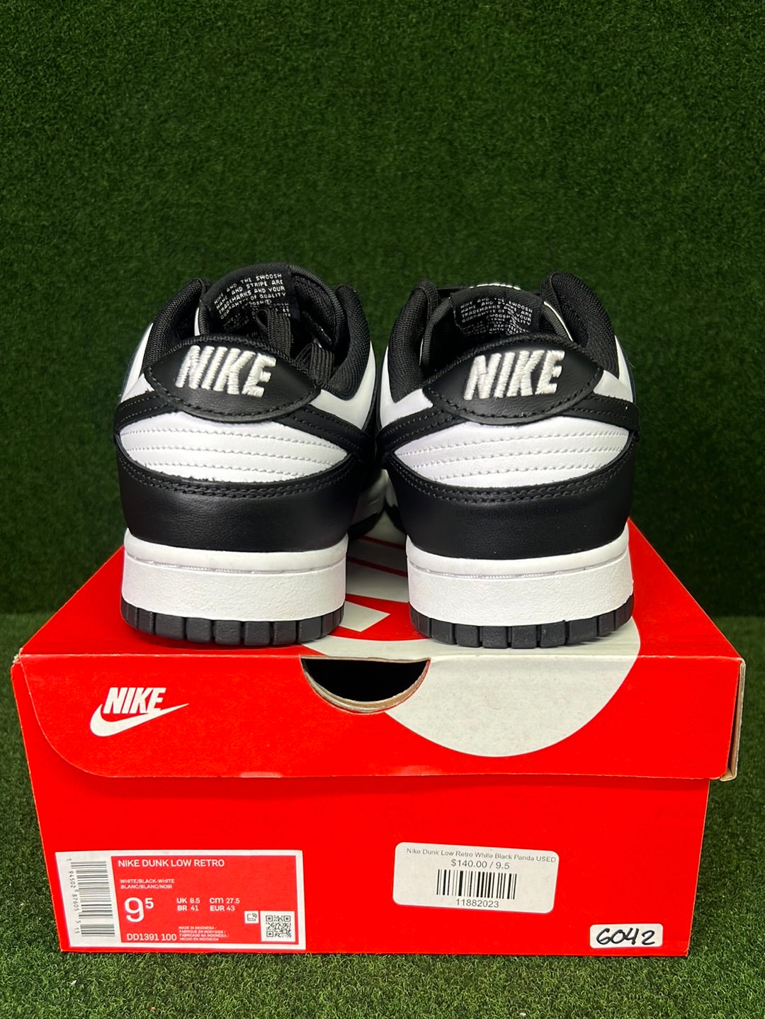 Nike Dunk Low Retro White Black Panda USED