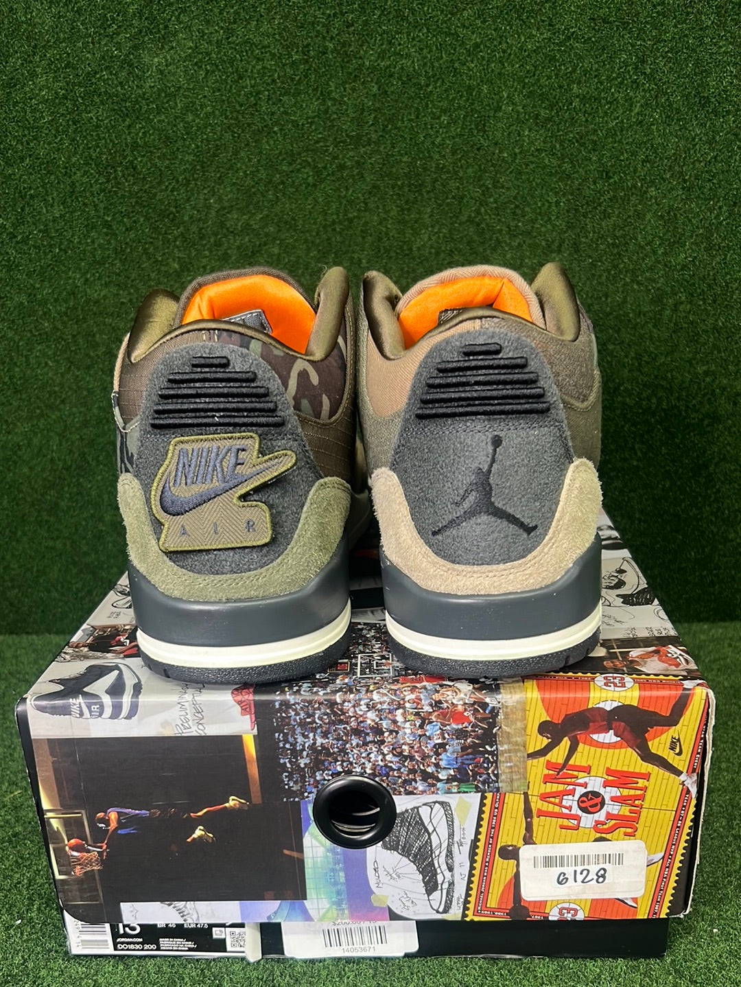 Jordan 3 Retro Patchwork Camo USED