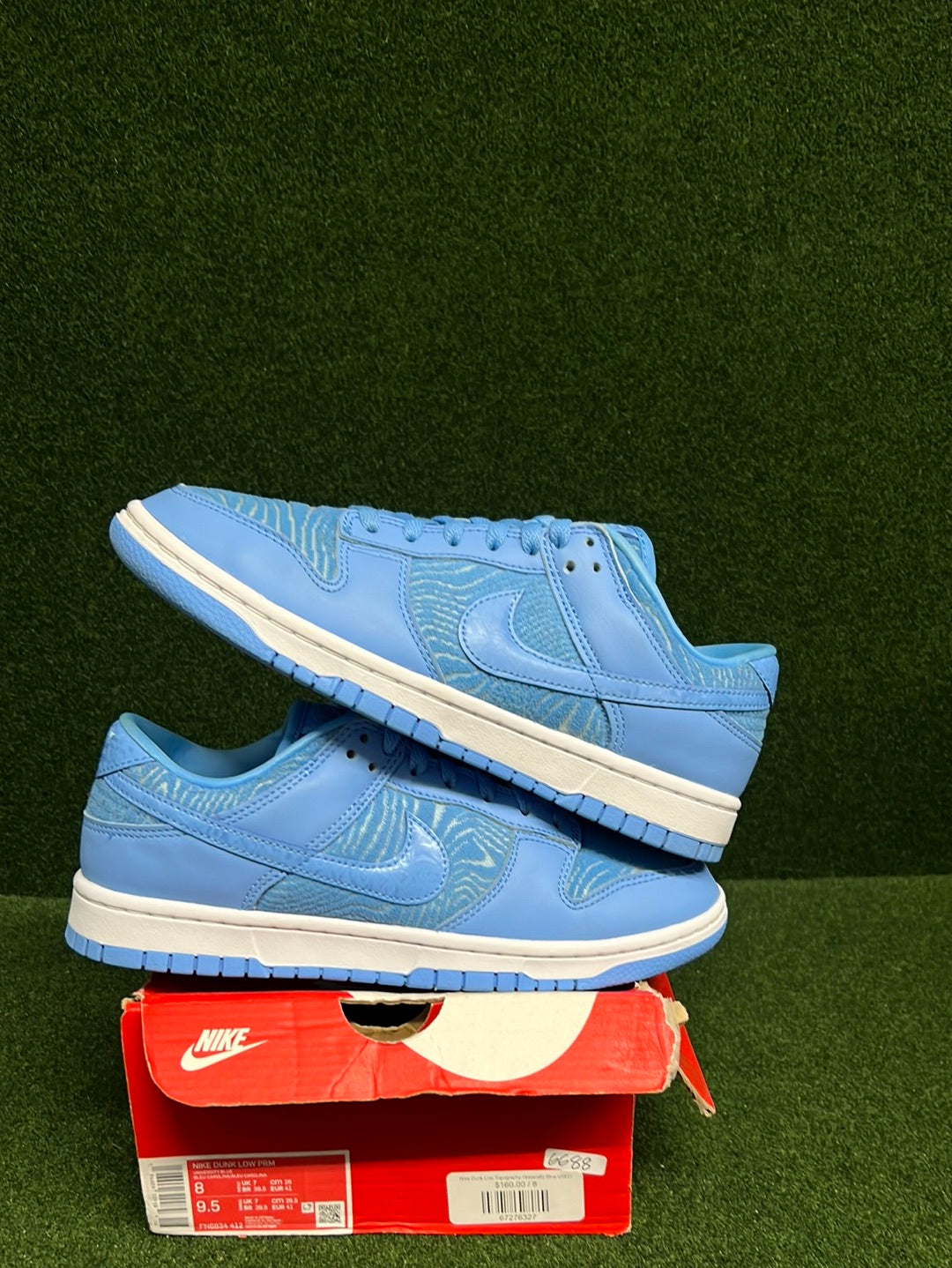 Nike Dunk Low Topography University Blue USED