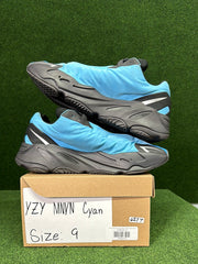 adidas Yeezy Boost 700 MNVN Bright Cyan USED