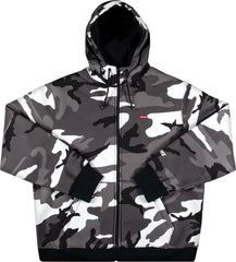 Supreme x WINDSTOPPER Zip Up Hooded Sweatshirt 'Snow Camo'