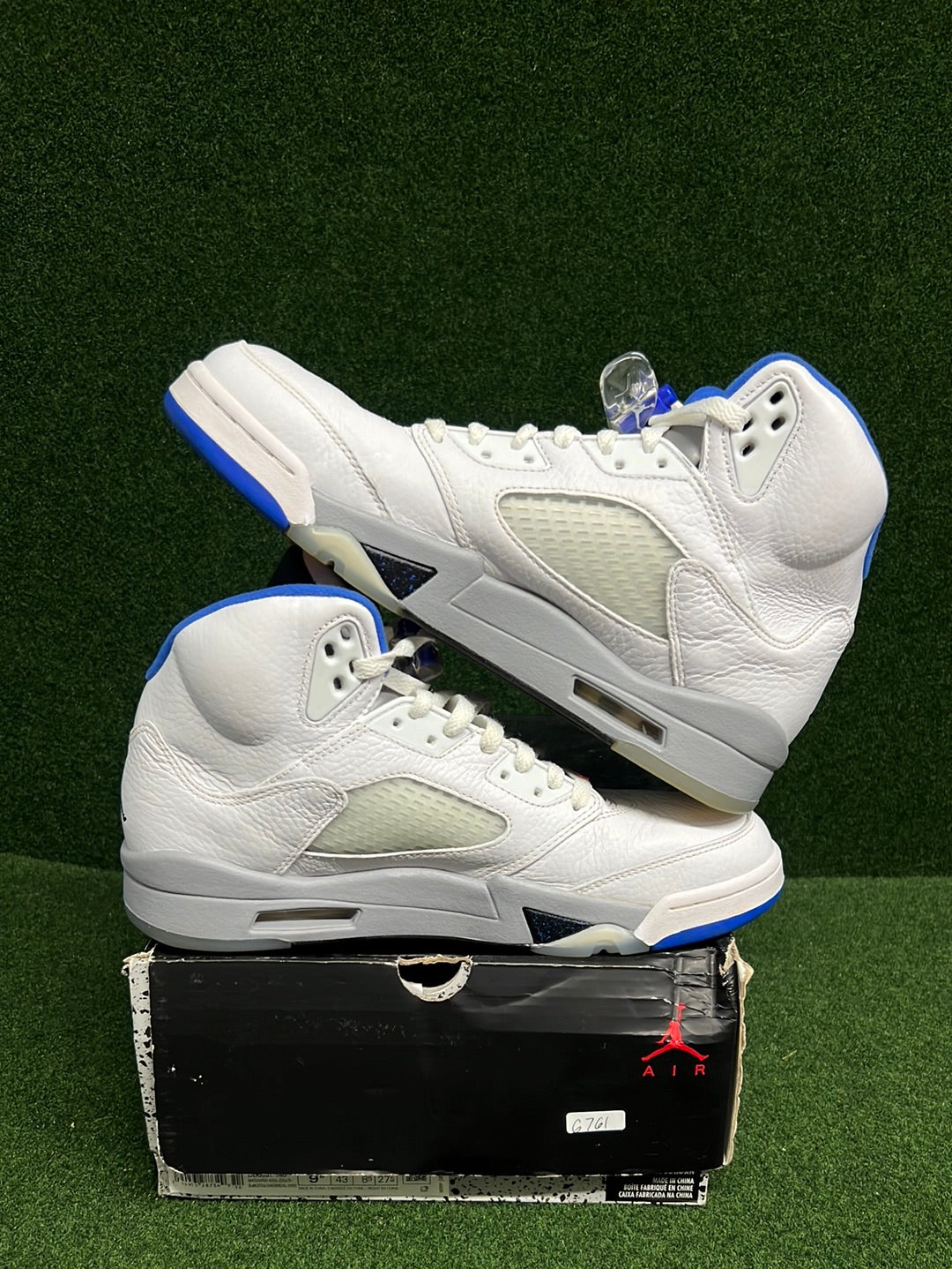 Jordan 5 Retro White Stealth (2021) USED