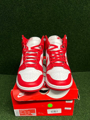 Nike Dunk High Championship White Red USED