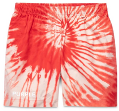 Purple Brand Spiral Tie Dye High Risk Red All-Around Short