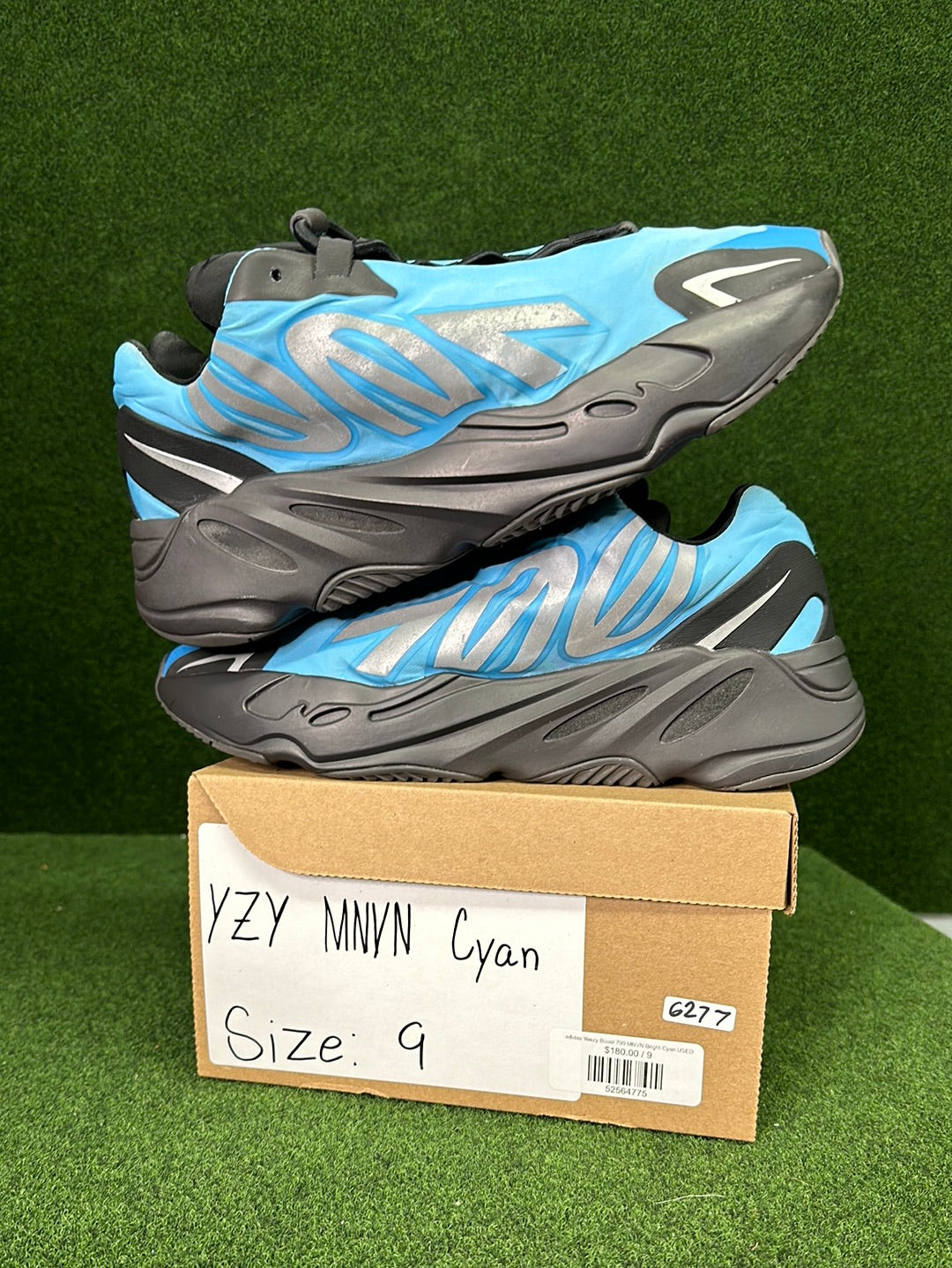 adidas Yeezy Boost 700 MNVN Bright Cyan USED