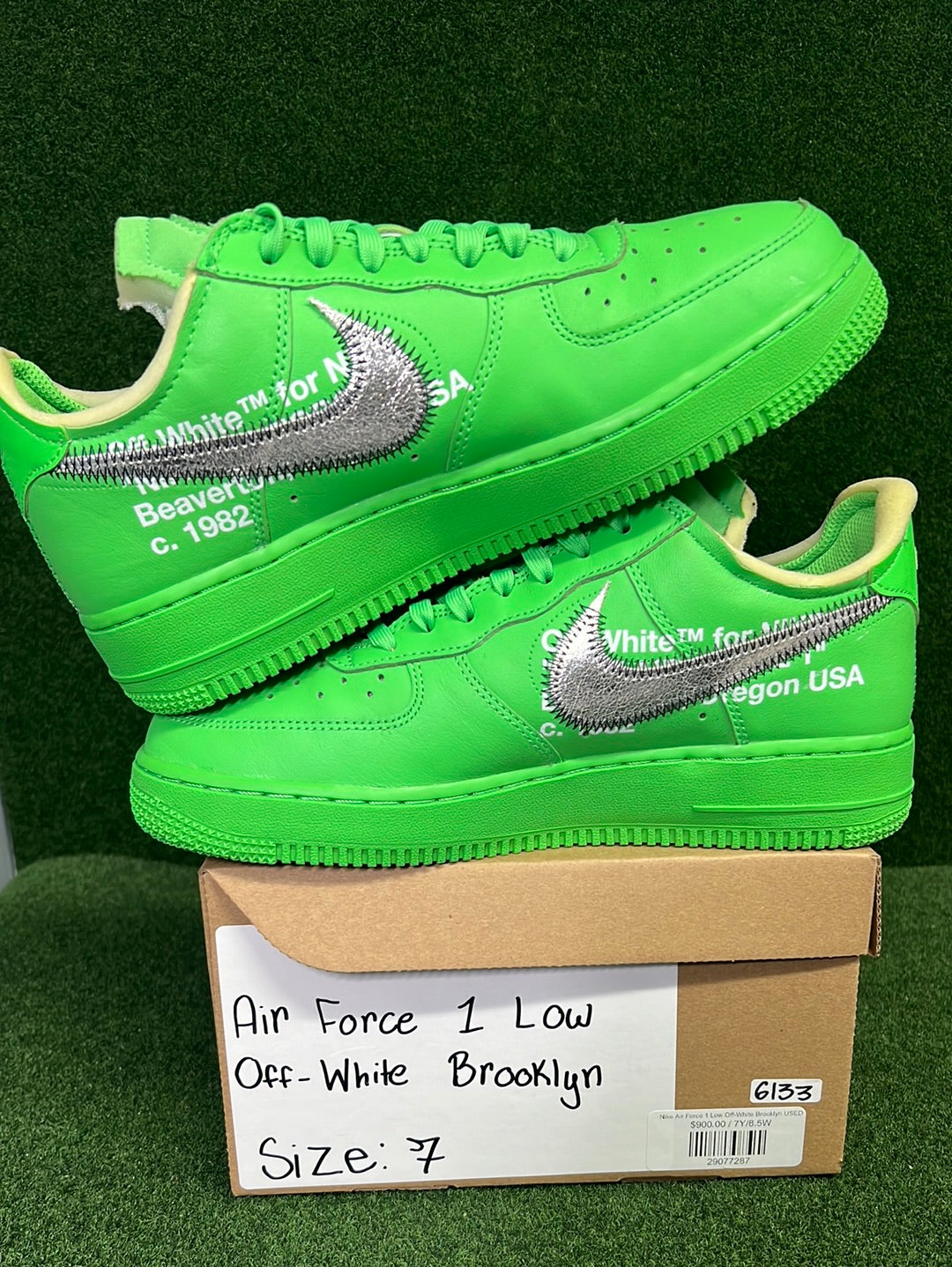 Nike Air Force 1 Low Off-White Brooklyn USED