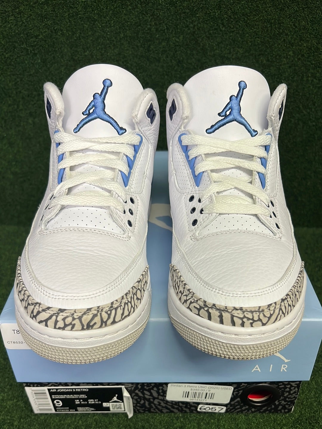 Jordan 3 Retro UNC (2020) USED