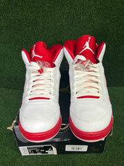 Jordan 5 Retro White Pink Red (GS) USED