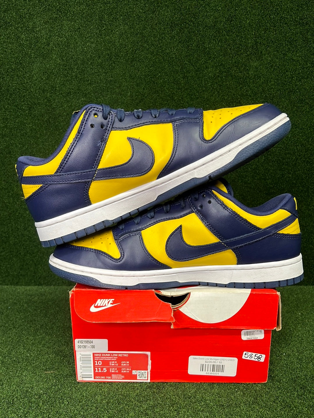 Nike Dunk Low Michigan (2021) USED