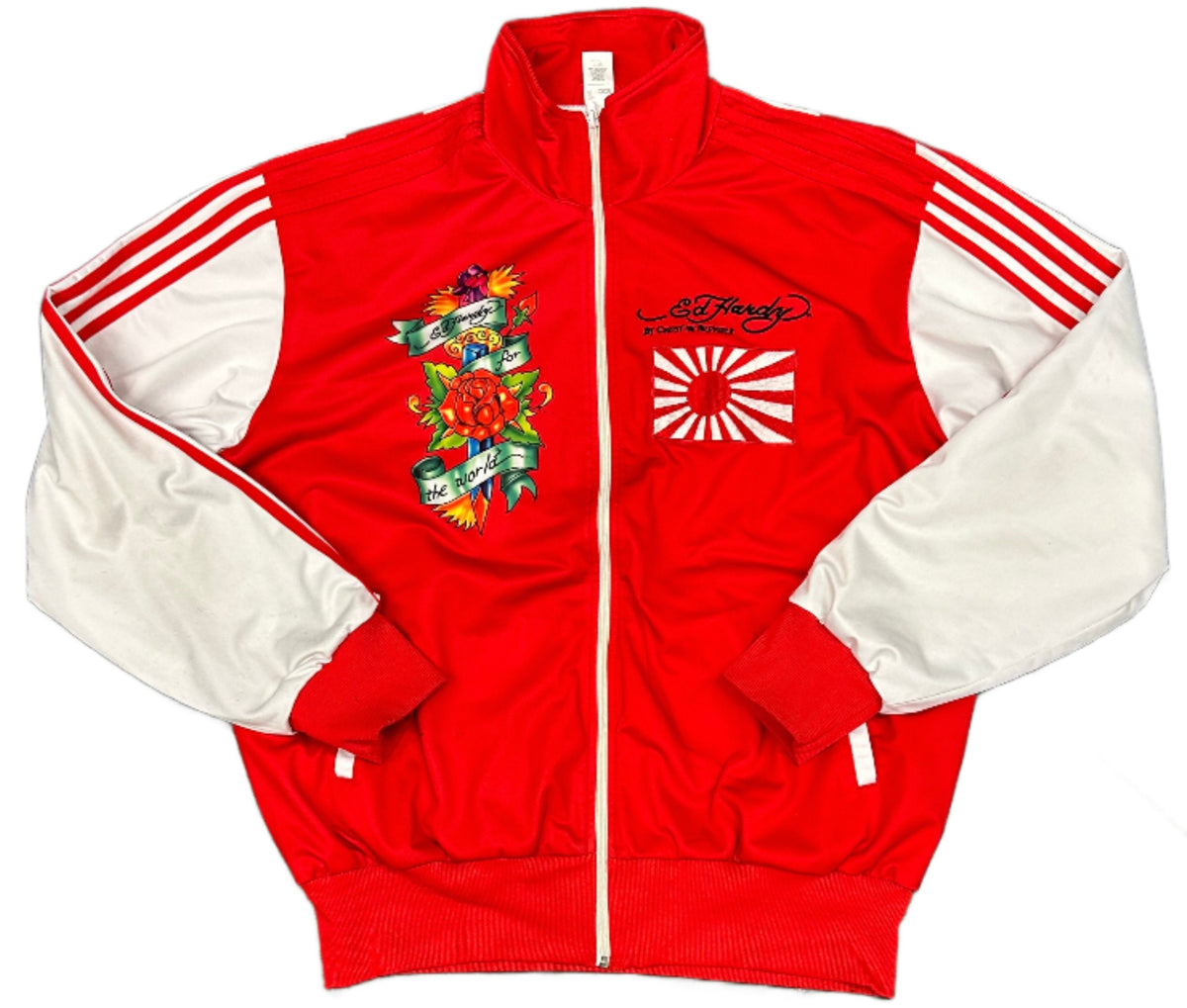 Ed Hardy Red Track Jacket