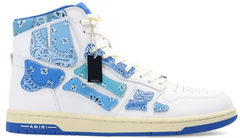 AMIRI Skel Top Hi Bandana White Blue