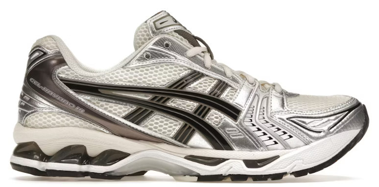 ASICS Gel-Kayano 14 Cream Black Metallic Plum USED