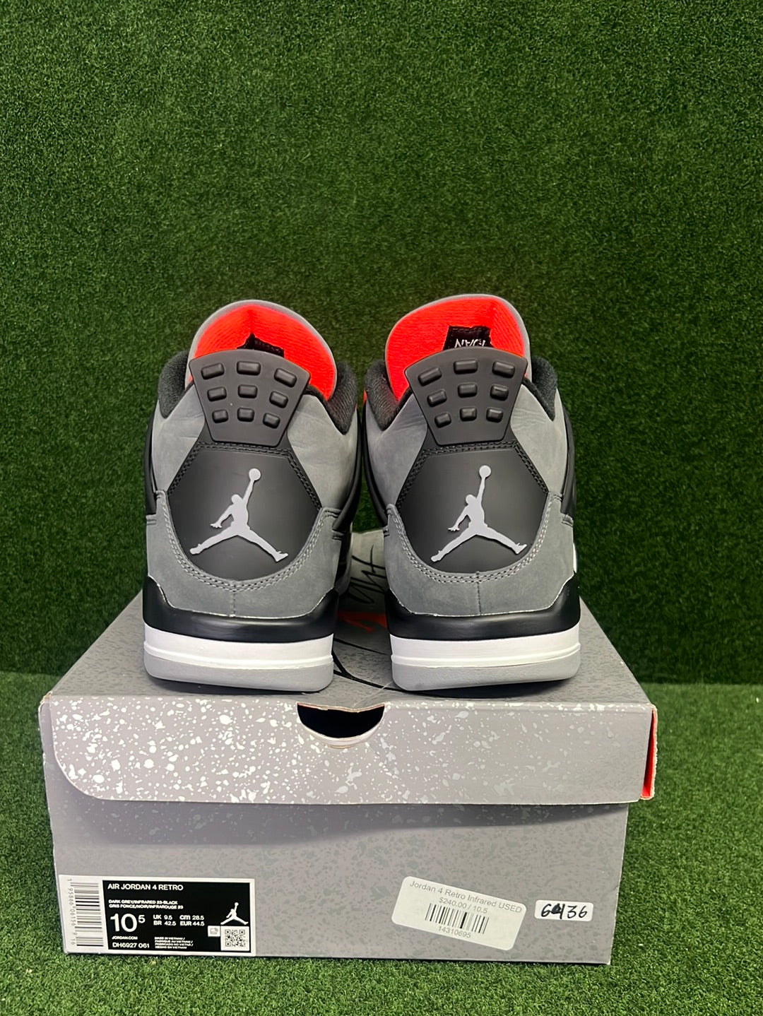 Jordan 4 Retro Infrared USED