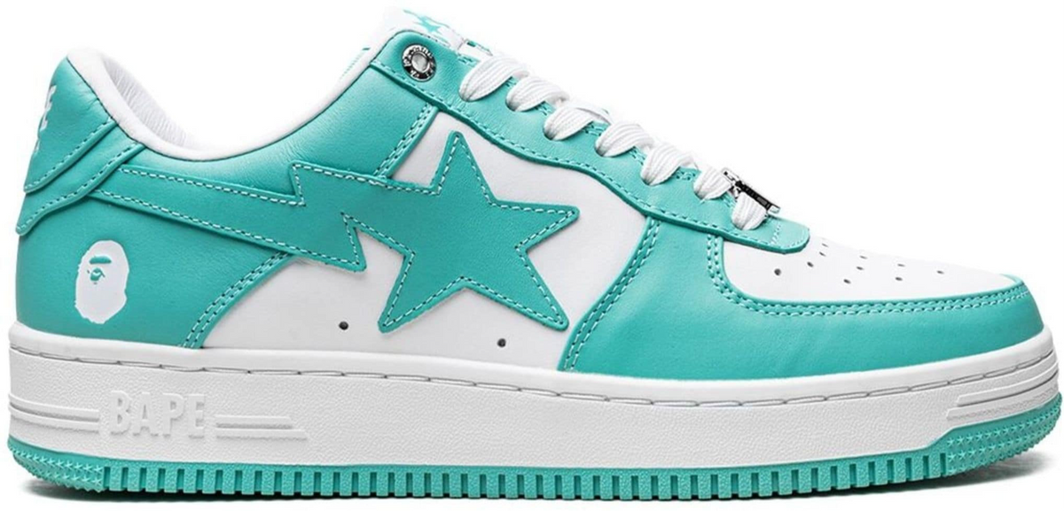 A Bathing Ape Bape Sta Teal/White Green (2022)