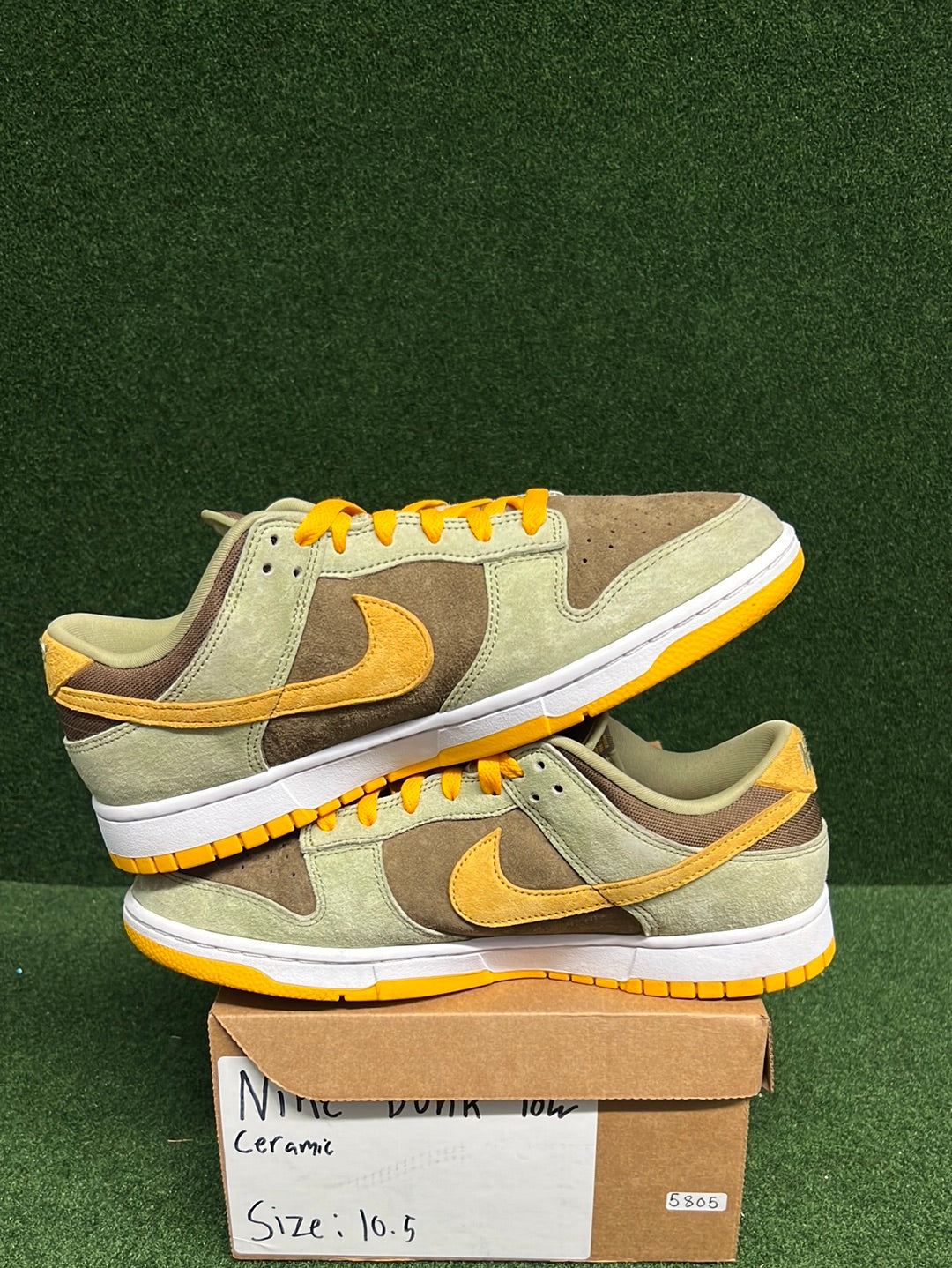 Nike Dunk Low Dusty Olive USED