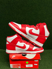 Nike Dunk High Championship White Red USED