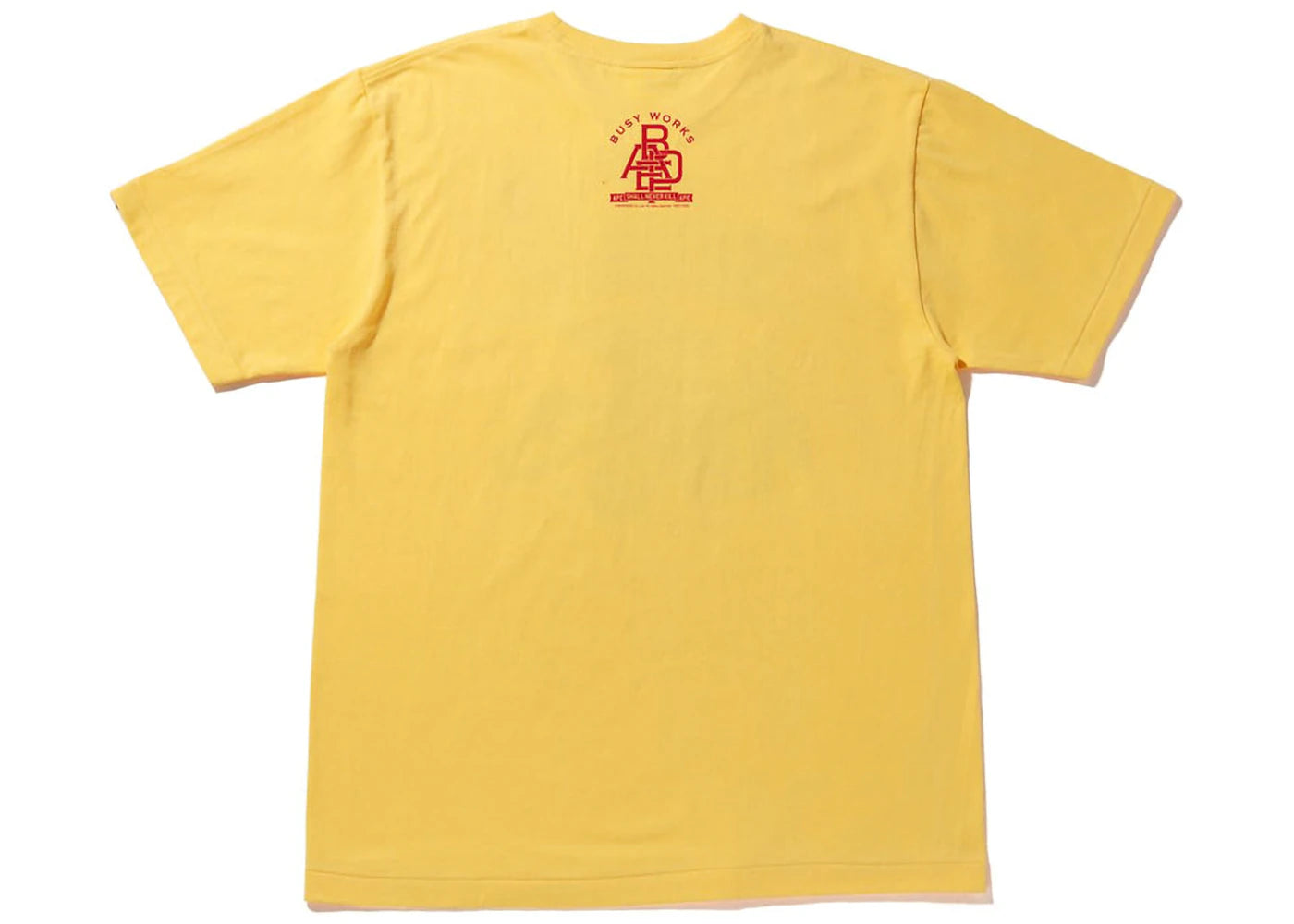 BAPE Archive Graphic #5 Tee Yellow