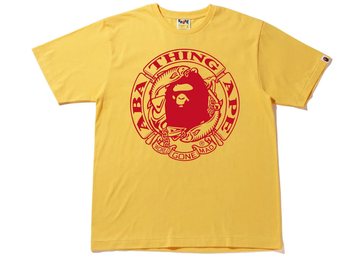 BAPE Archive Graphic #5 Tee Yellow