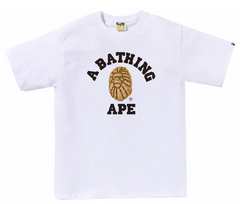 BAPE Jewels College Tee White