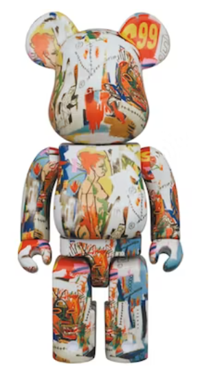 Bearbrick Andy Warhol x JEAN-MICHEL BASQUIAT #4 1000%